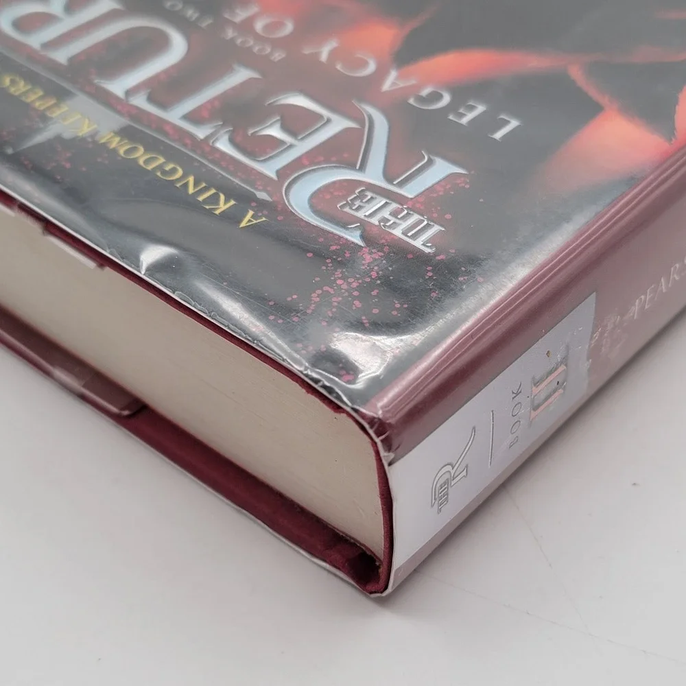 Ridley Pearson The Return Legacy of Secrets Hardcover 1st Edition Ex-Lib Good